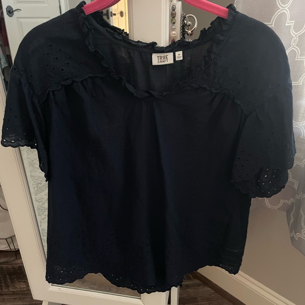 True Craft Women's Navy Top